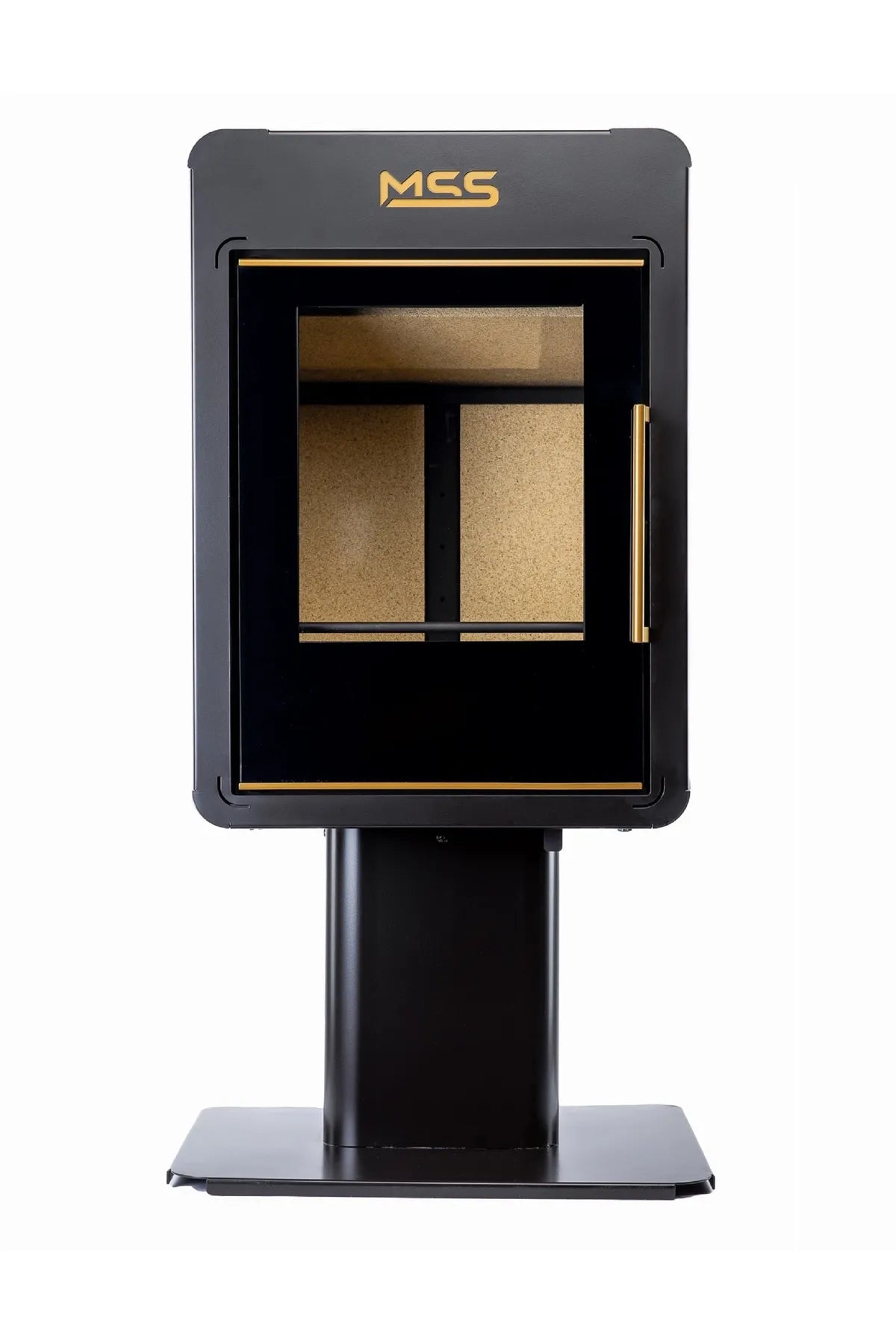 Designo Semineu Soba Pe Lemn 8 Kw Aur Import