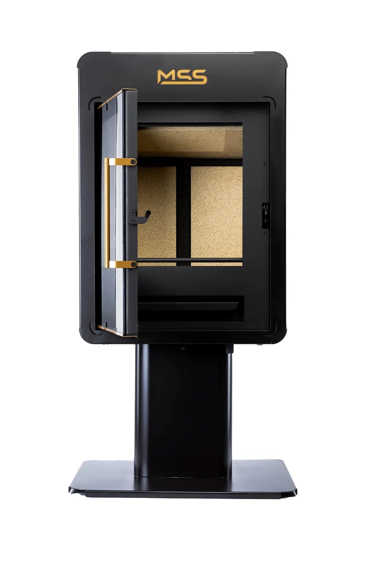 Designo Semineu Soba Pe Lemn 8 Kw Aur Import