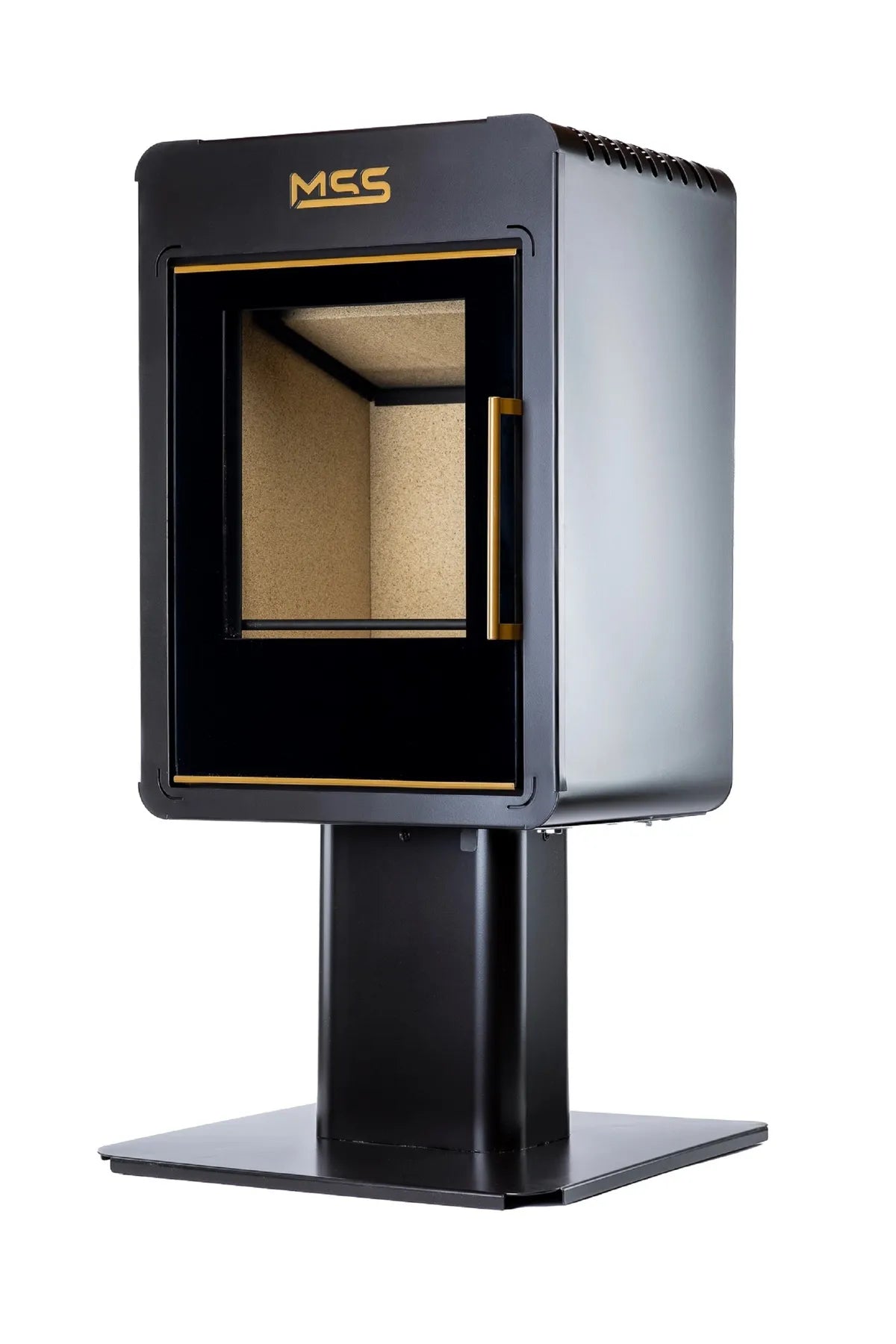 Designo Semineu Soba Pe Lemn 8 Kw Aur Import