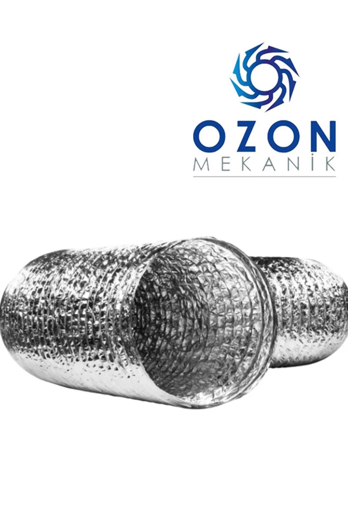 Afs Ø152mm Conducta de aer flexibila din aluminiu neizolata 1 cutie 10 metri