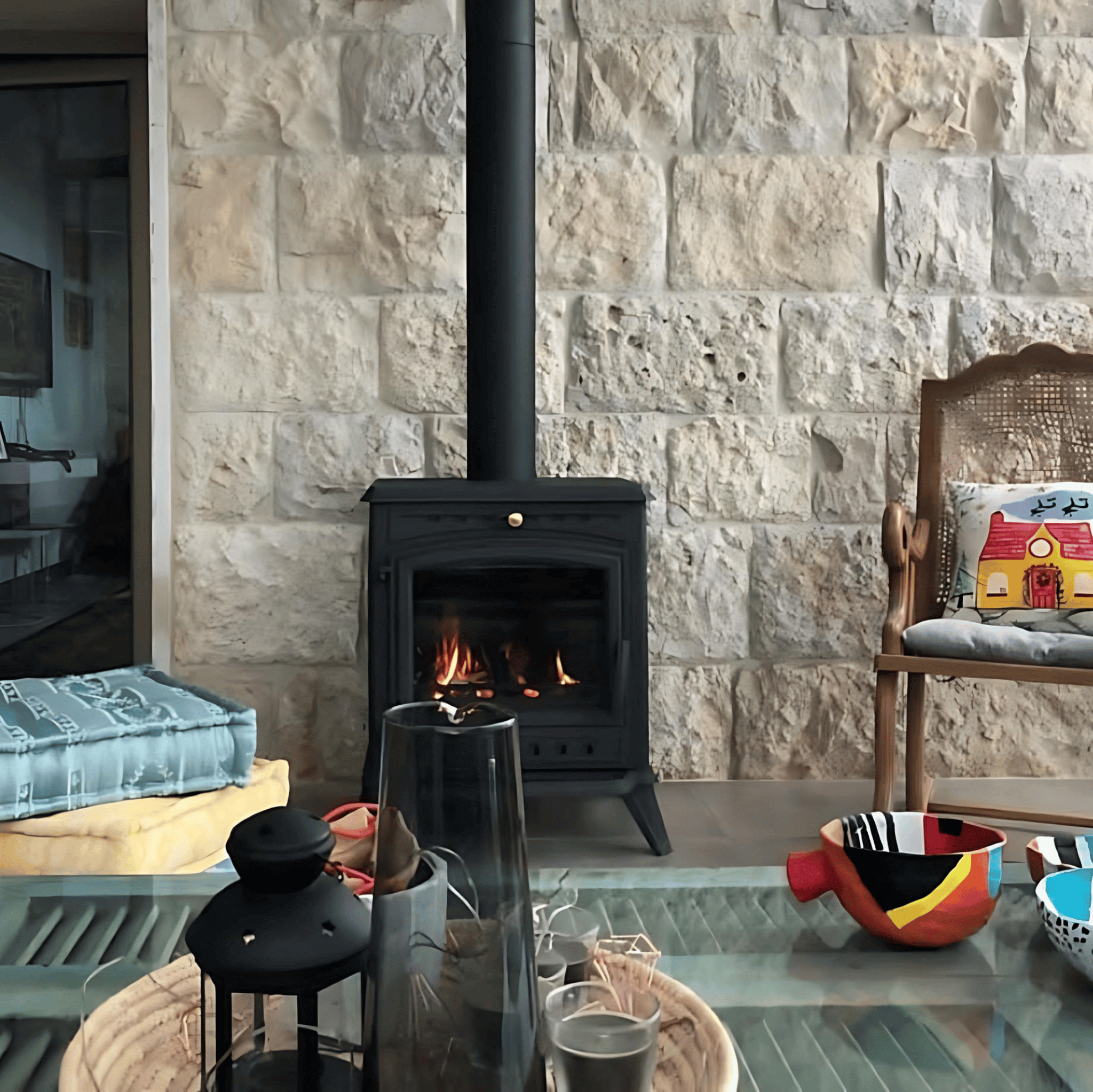 Invicta Altea Döküm Odun Sobası 9166 44