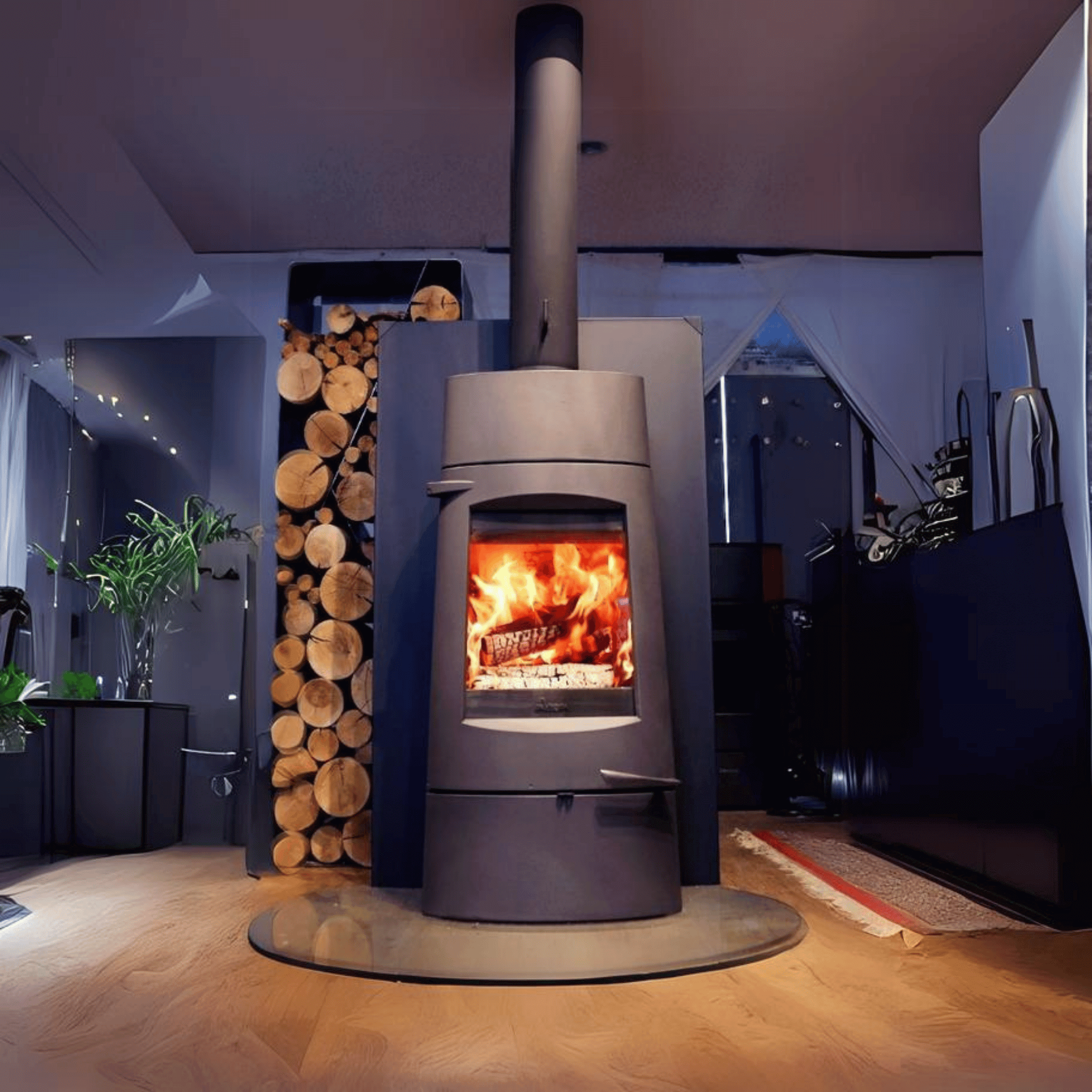 Invicta Aratos Döküm Odun Sobası 6453 44