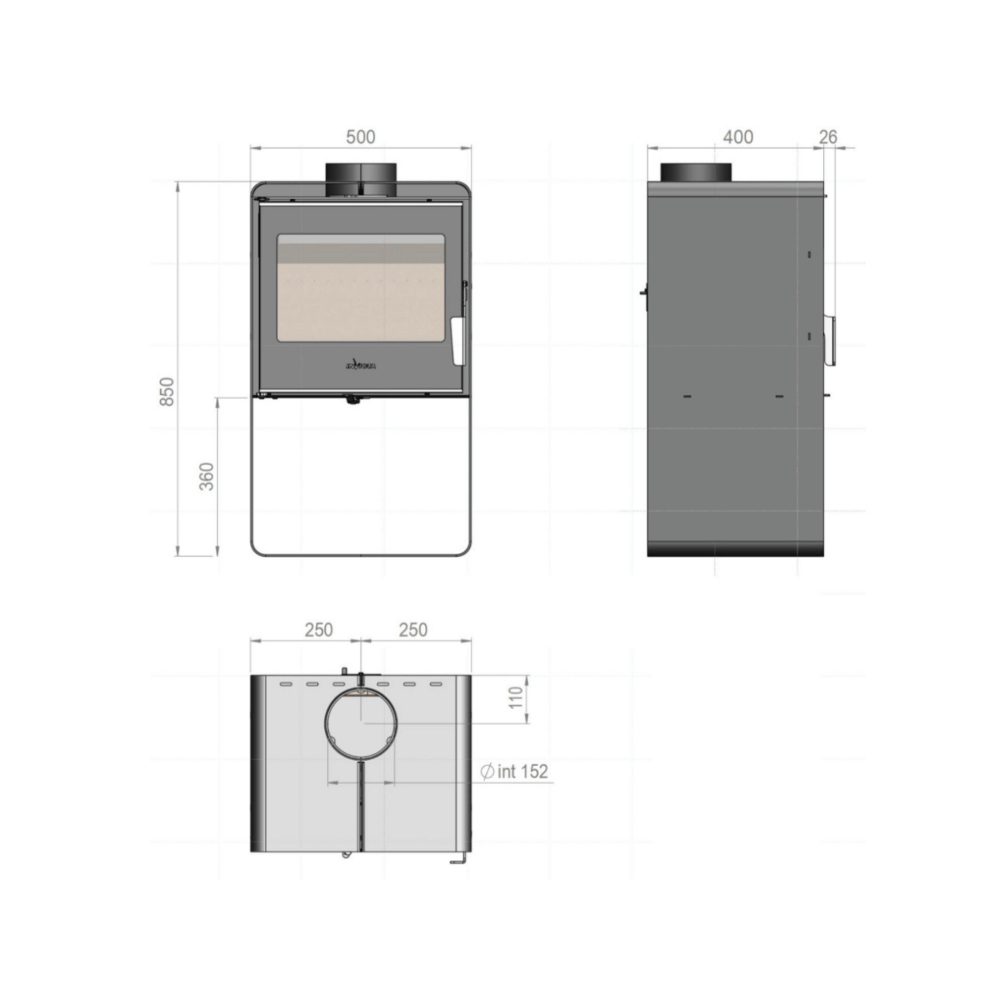 Invicta Boree Odun Sobası 6488 01