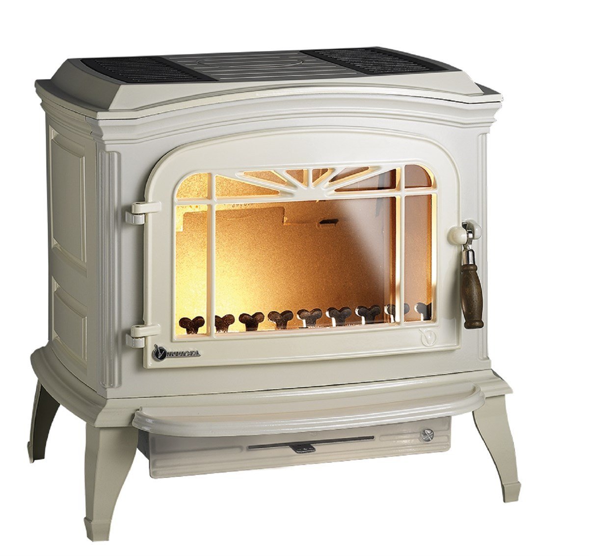 Invicta Bradford Döküm Odun Sobası Kırmızı 9173-47