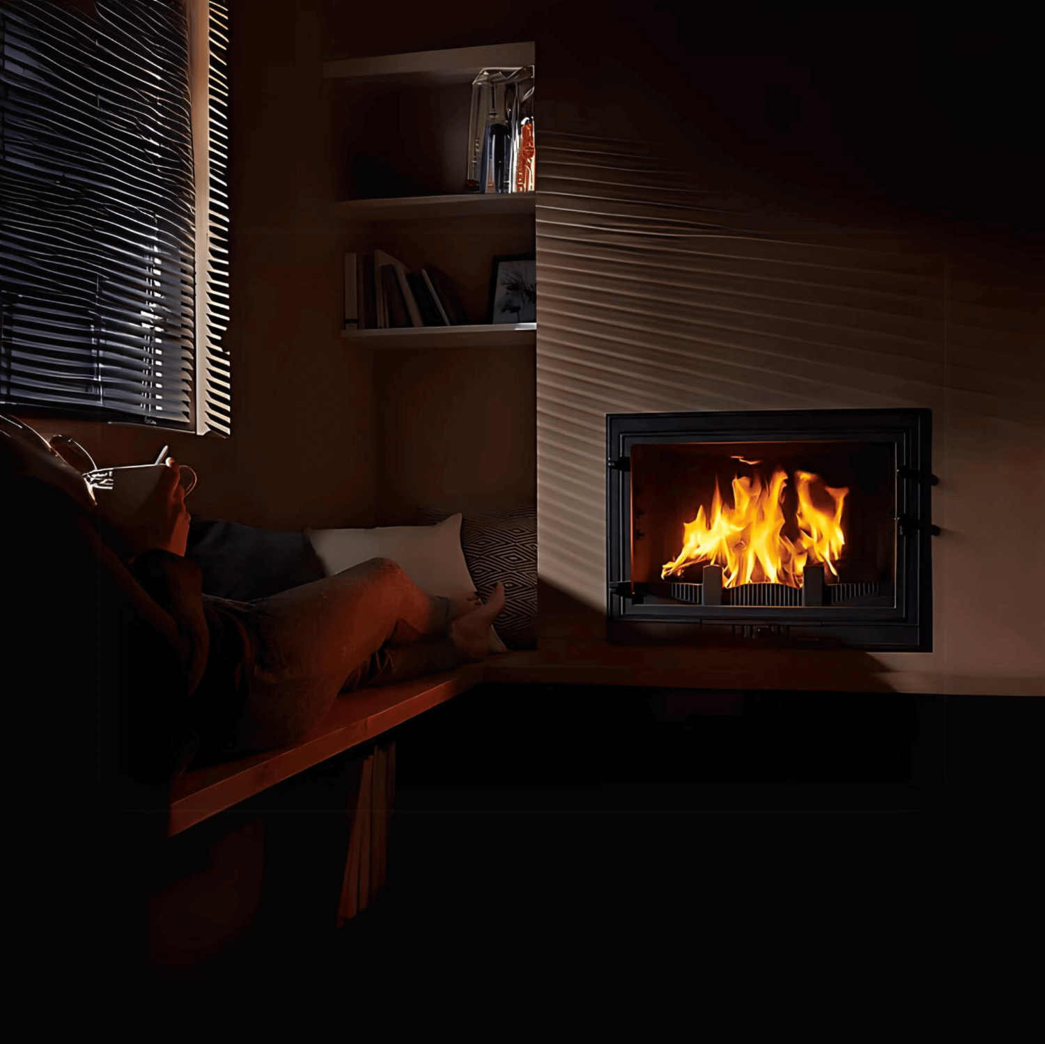 Invicta Döküm Şömine Haznesi