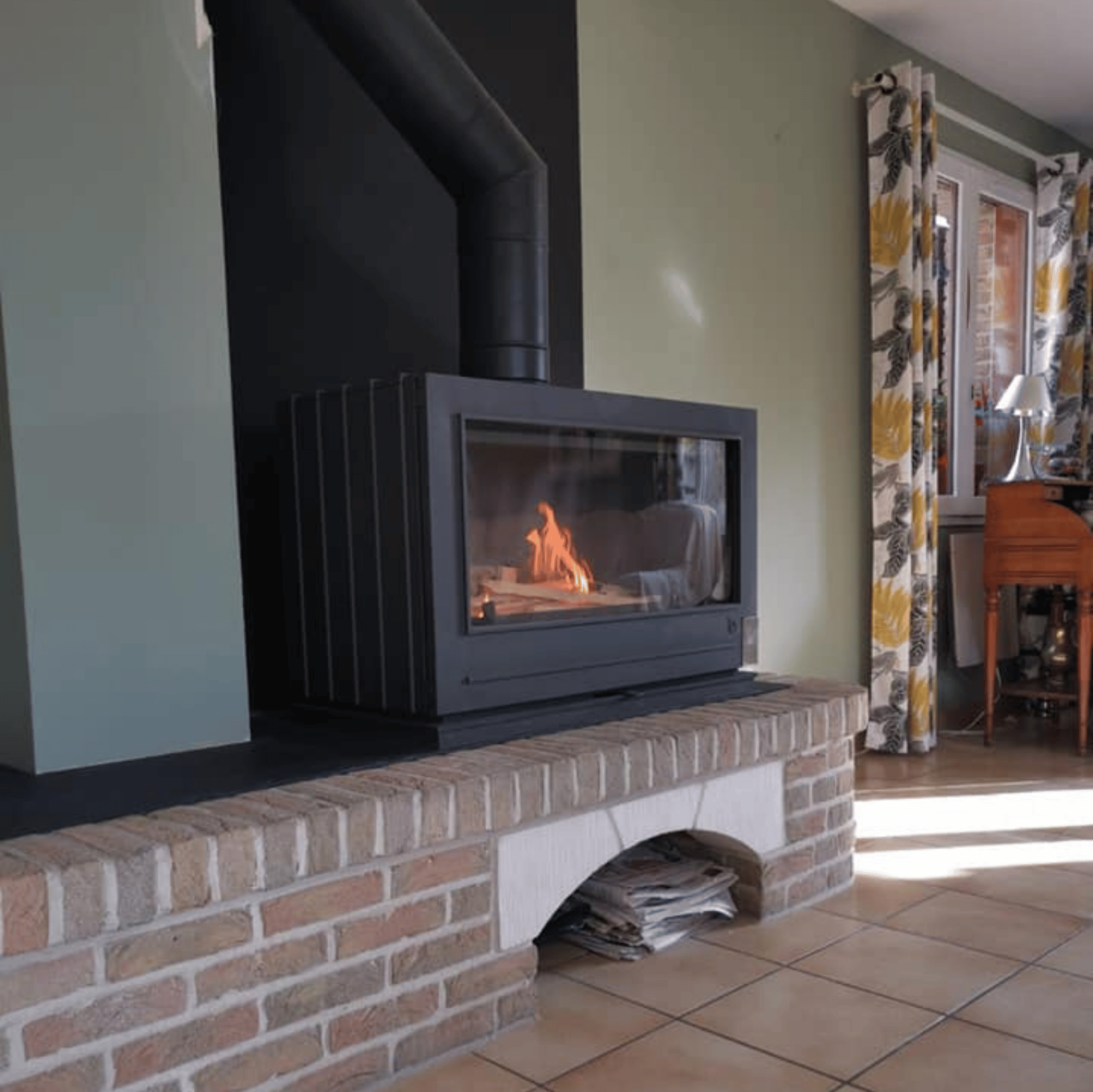 Soba cu lemne din fonta Invicta Preston 9128 04