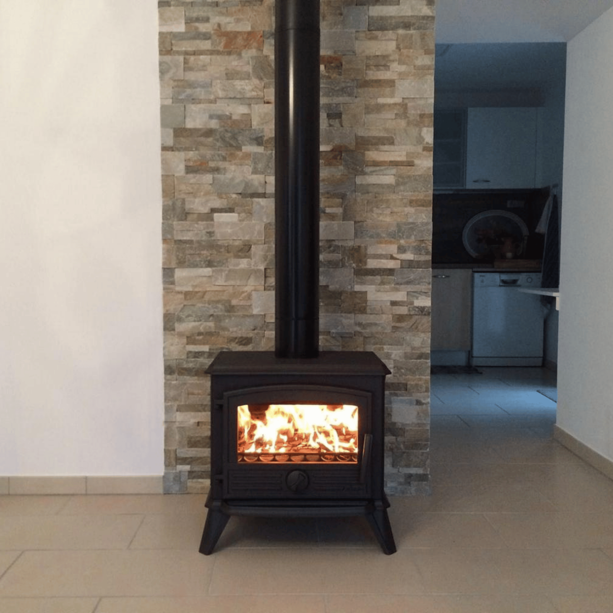 Invicta Samara Gusseisen-Holzofen 9148 44