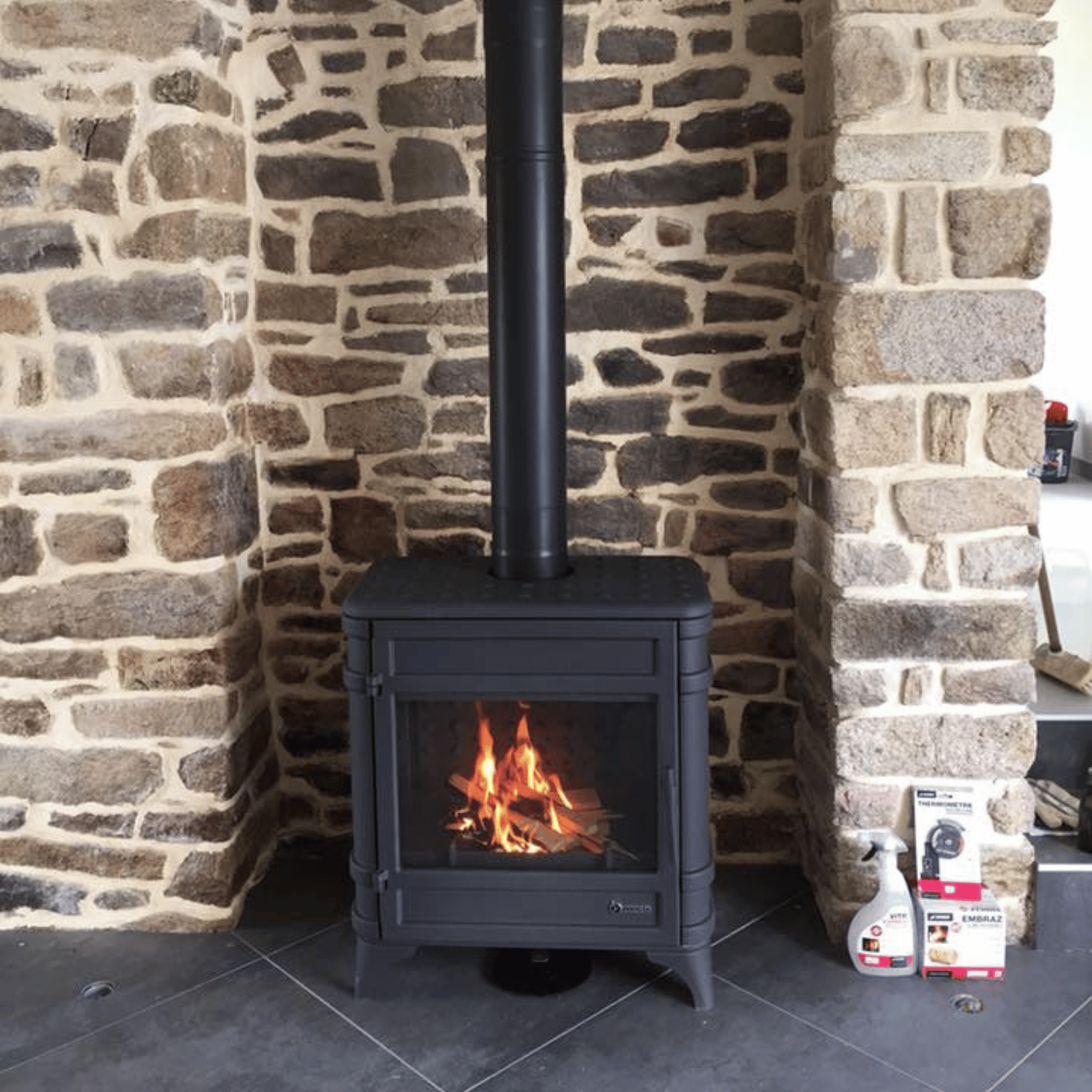 Invicta Siam Casting Holzofen 9170 44 Anthrazit