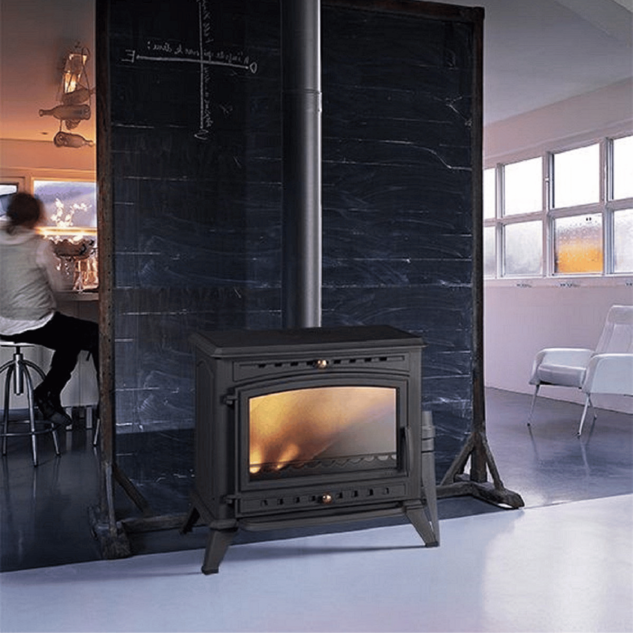 Invicta Alma Döküm Odun Sobası 9126-44