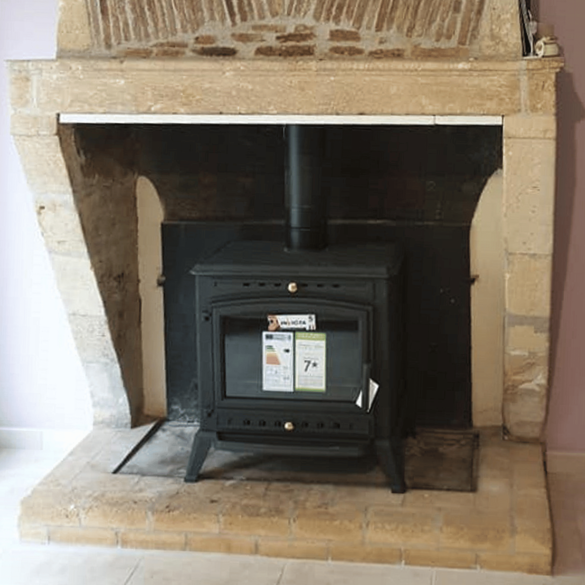 Invicta Alma Döküm Odun Sobası 9126-44